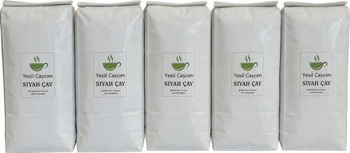 Dökme Siyah Çay %100 Doğal 50 X 5000Gr Katkısız 1. Tasnif Yoğun Aramolı