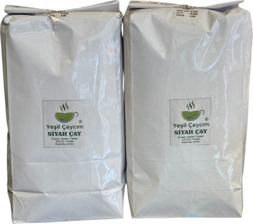 %100 Doğal 1. Hasat Siyah Çay 3Kg | Katkısız – Rize Ardeşen – Yoğun Aromalı