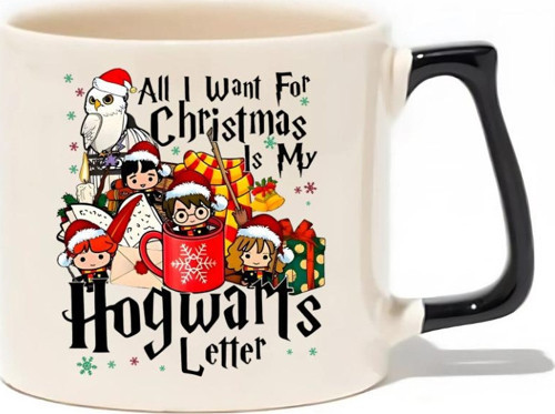 All I Want For Christmas Is My Hogwarts Letter - Hediye Seramik Kupa