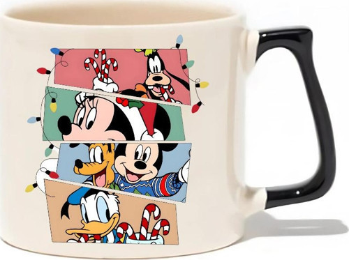 Mickey-Duffy - Hediye Seramik Kupa