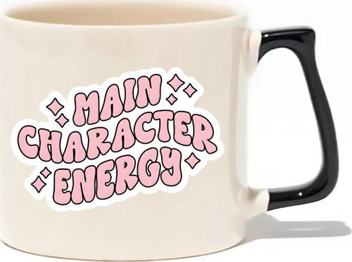 Main Character Energy Lüks Kupa - Hediye Seramik Kupa
