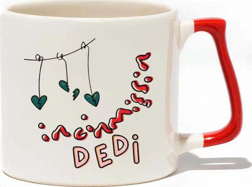 İncinmişsin Dedi Lüks Kupa - Hediye Seramik Kupa