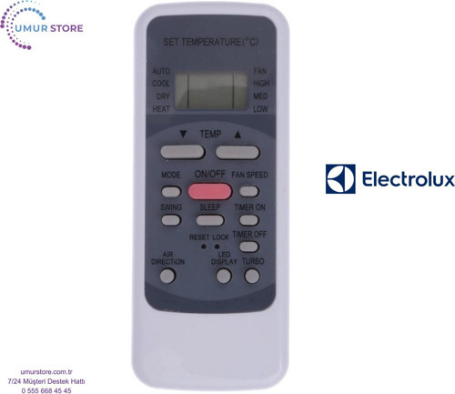 Electrolux EX12HE2WI Klima Kumandası