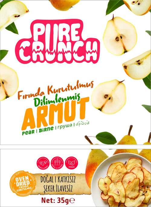 FIRIN KURUTMA ARMUT - DİLİMLENMİŞ 35 gr