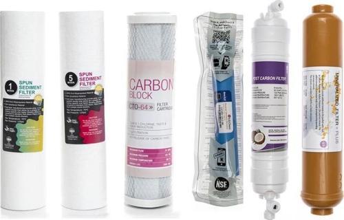 Açık Kasa Su Arıtma Cihazlarına Uyumlu 6'lı Filtre Seti Lg Membranlı