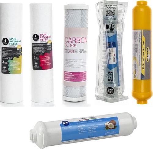 Açık Kasa Su Arıtma Cihazlarına Uyumlu 6'lı Filtre Seti Lg Membranlı