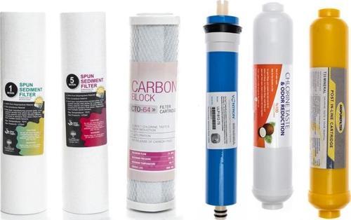 Açık Kasa Su Arıtma Cihazlarına Uyumlu 6'lı Filtre Seti Vontron Membranlı