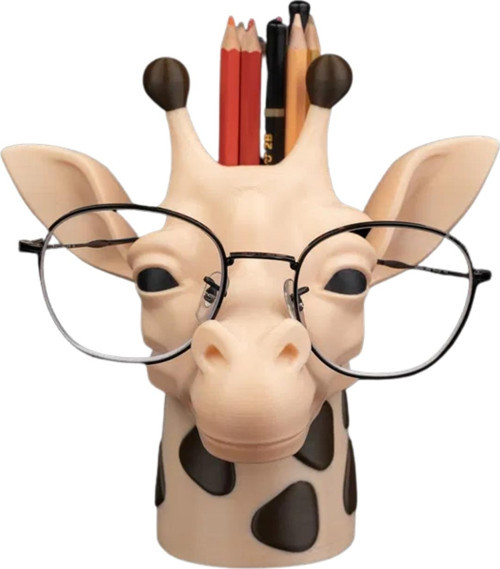 Zürafa Kalemlik & Gözlük Standı – 16 cm