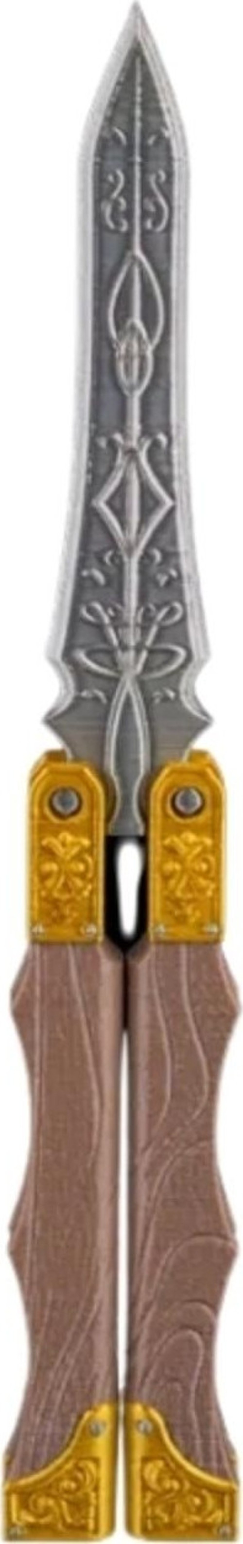 Koleksiyon - 20 cm Açılır Kapanır Bıçak Figür - Cosplay ve Masaüstü Dekor - 3D Baskı