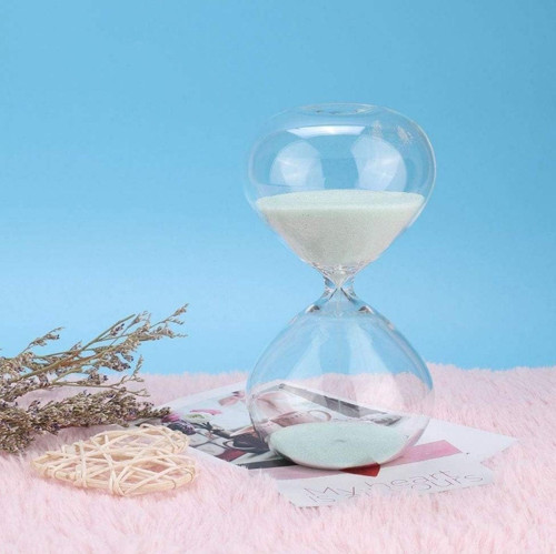 ® Masaüstü Cam Kum Saati – Estetik Tasarım, Dekoratif Zaman Ölçüm Aleti