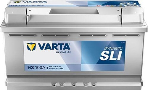 H3 12V 100 Ah 830A Dynamic Slı Akü (Üretim Yılı: 2025)