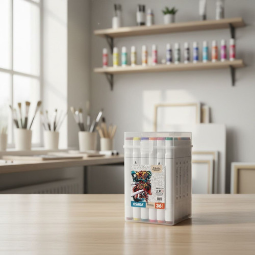 Touch Bluesea Sketch Çift Uçlu 36'LI Marker Kalem Seti