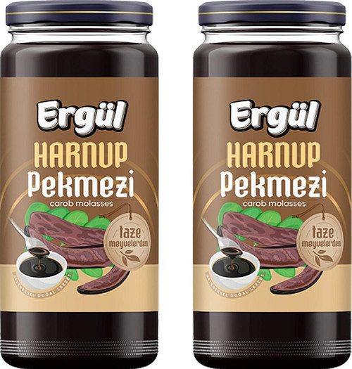 Harnup Keçiboynuzu Pekmezi 600 gr Cam x 2 Adet