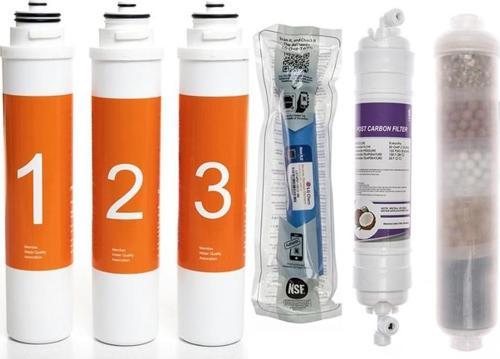 Waterlife Su Arıtma Cihazı Uyumlu Tak-Çevir 6'lı Filtre Seti, 10 Aşamalı, Lg Membranlı