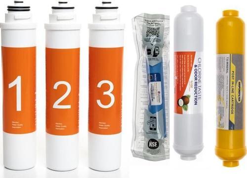 Waterlife Su Arıtma Cihazı Uyumlu Tak-Çevir 6'lı Filtre Seti, Lg Membranlı