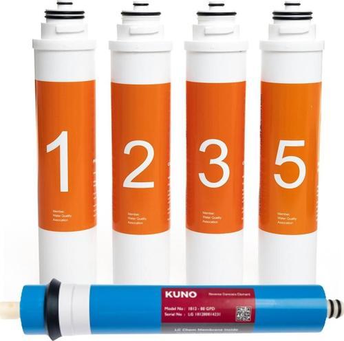 Waterlife Filtre 5 'li LG Mebran Set Waterlife Su Arıtma Filtresi