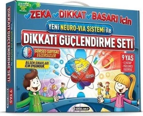 Dikkati Güçlendirme Seti - 3. Sınıf - 9 Yaş