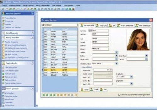 Personel Takip Programı