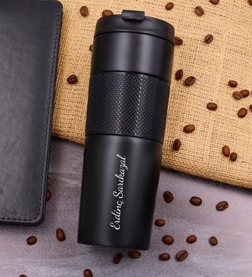 French Press Özellikli 450Ml Çelik Termos