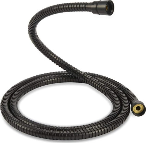Siyah 1,5 Mt Paslanmaz Duş Hortumu