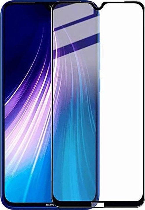 Xiaomi Redmi Note 8 3D Full Glue Tempered Cam Ekran Koruyucu-(5775)