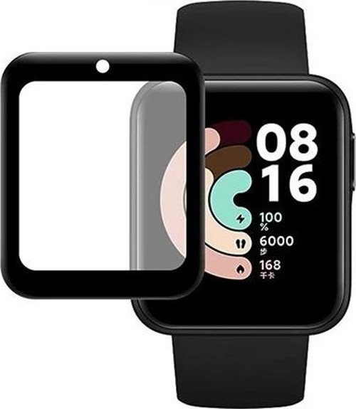 Xiaomi Mi Watch Lite 3D Full Kavisli PMMA Cam Ekran Koruyucu-(5775)