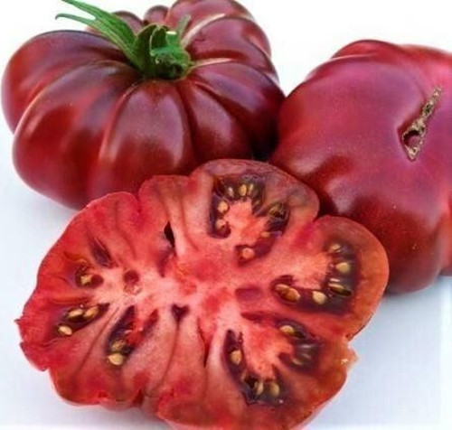 Mor Etli Purple Calabash Domates Tohumu(15 tohum)