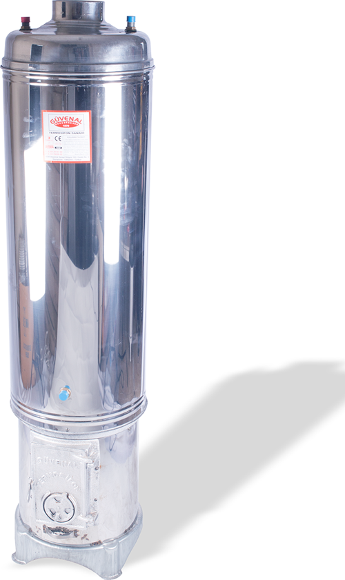 Paslanmaz Termosifon basınçlı Katı Yakıt Sobası Banyo Sobası Banyo Termosifonu