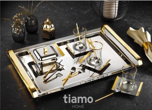 X LARGE GOLD 40 PRÇ ÇAY SETİ