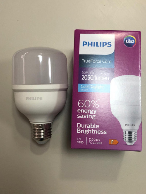 2 ADET Philips Trueforce Core Ampul 20W 2050 LÜMEN E27 6500K BEYAZ