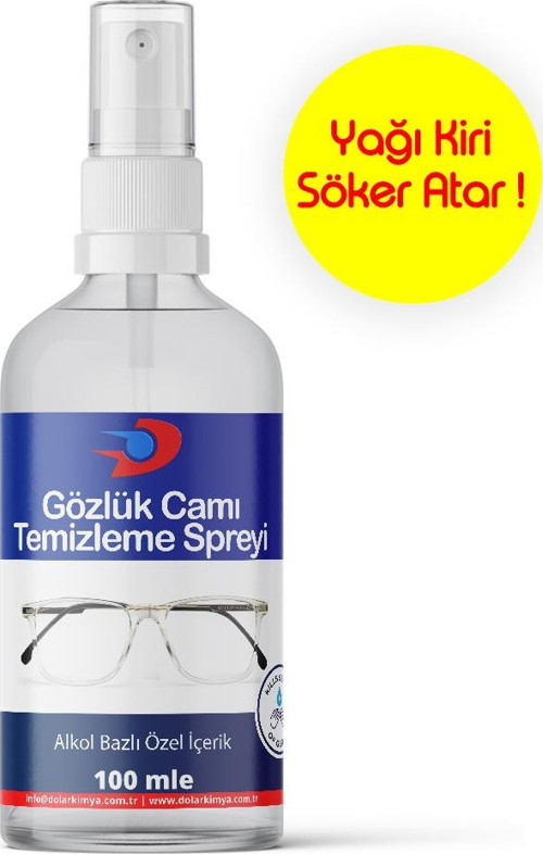 Gözlük Camı Temizleme Spreyi (Antistatik) - 100 mL