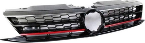 Vw Jetta gli ön panjur ızgara kırmızı şeritli 2015+