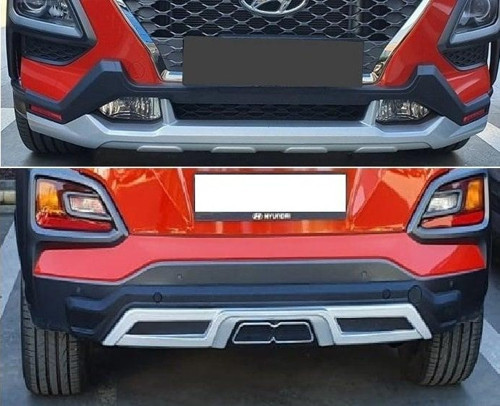 Hyundai kona ön arka tampon koruması difüzör