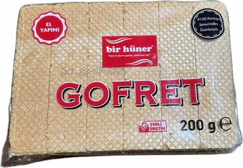 BİR HÜNER GOFRET 200 G