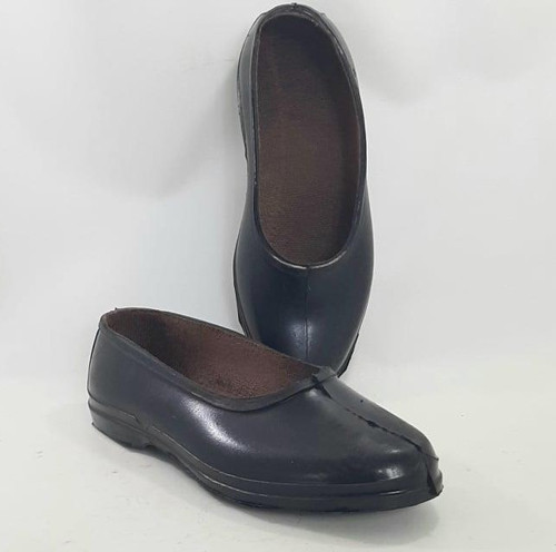 Yemeny Emenek Siyah Astarlı Garalastik Mest Ayakkabı