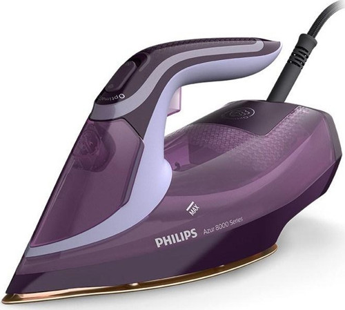 8000 Serisi Azur Buharlı Ütü, 3000W, SteamGlide Elite Taban, Otomatik Kapanma