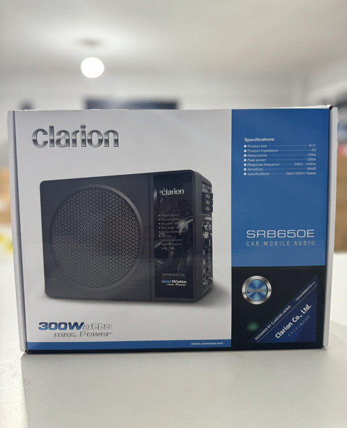 SRB-650E KOLTUK ALTI SUBWOOFER 16CM 150rms 300watt