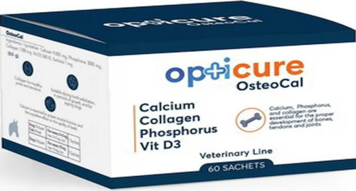 Osteocal Kedi Köpek Kalsiyum ve Vitamin D3 Desteği (60x1 gr Şase)