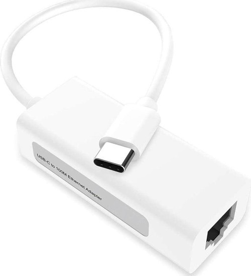 PrimeX PX-2131C Type-C USB RJ45 Ethernet 10/100 Çevirici Adaptör Win10/Mac/Linux (Tak Çalıştır)