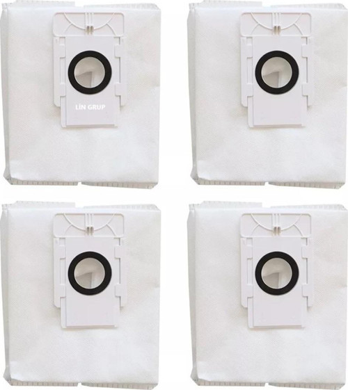 Tcl 6500M B611B Robot Süpürge Uyumlu 4 Adet Toz Torbası