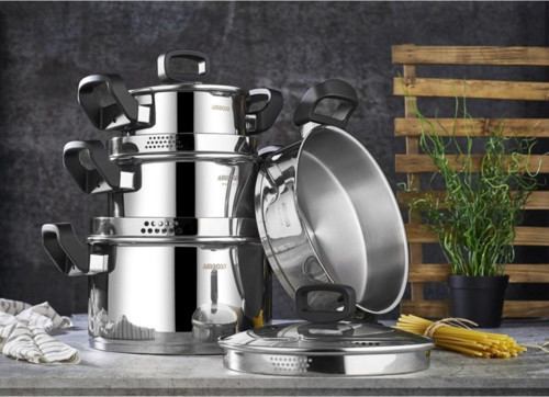 Dıamond Straıner 8 Parça Set Bakalit Saplı