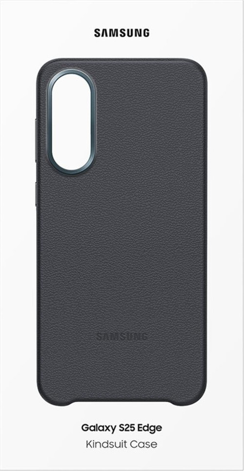 Galaxy S25 Edge Deri Kılıf - Siyah