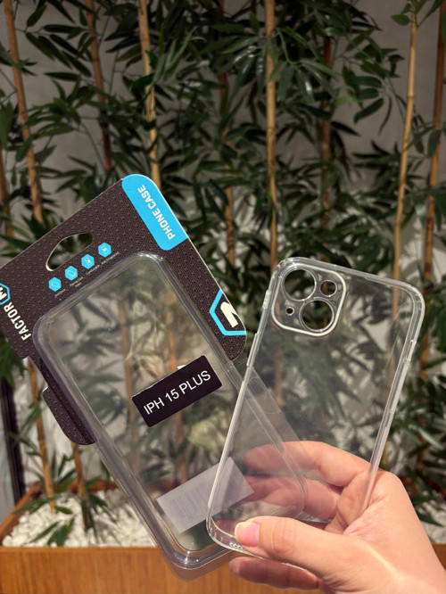 Iphone 15 Plus Şeffaf İnce Kılıf