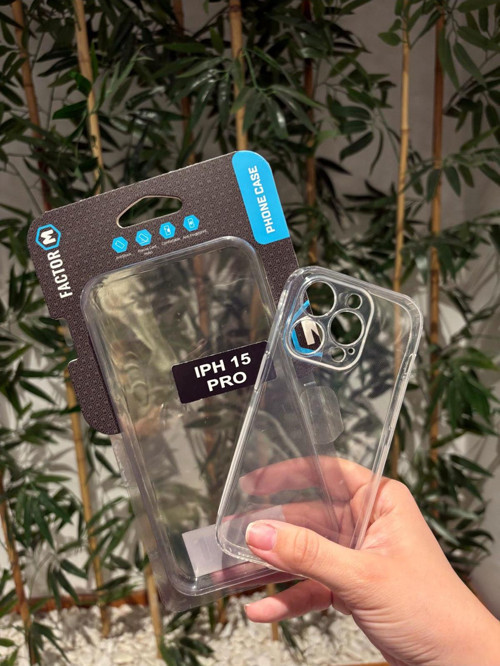 Iphone 15 Pro Şeffaf İnce Kılıf