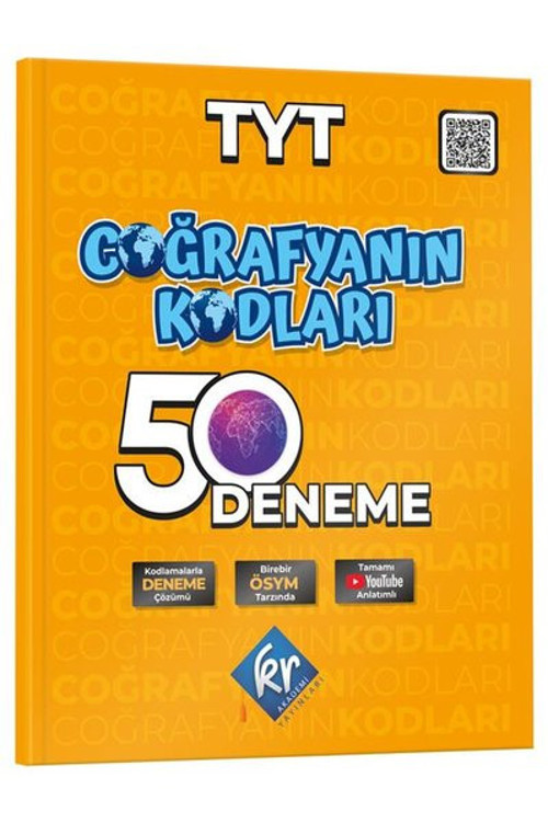 Coğrafyanın Kodları TYT Coğrafya Çözümlü 50 Deneme
