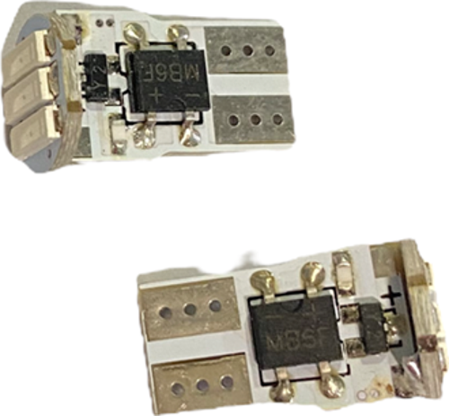 3 Ledli Çakarlı Led Ampul -Yeşil / LAAM657-3