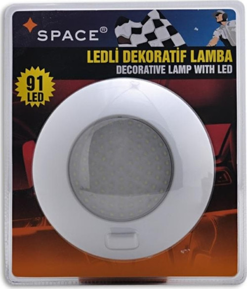 Life Ledli Dekoratif Tavan Lambası (91Led) Yuvarlak 24V / LAAK122-1-24