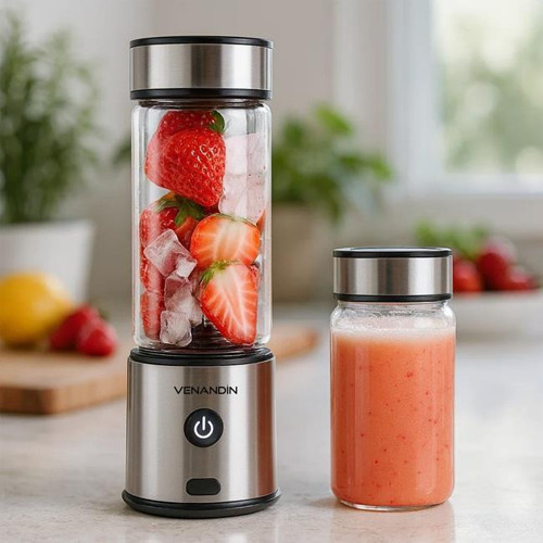 Fruly Taşınabilir Buz Kırabilen 450ml + 350ml 126W Blender