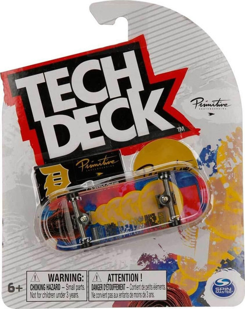 Tech Deck Parmak Kaykayı Tekli Paket 96 mm Primitive Silvas