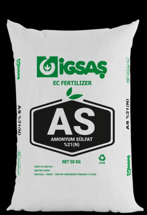 AS %21N GÜBRE - ÇİM GÜBRESİ - AZOT KAYNAĞI - 0,5kg - 500gr